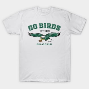 Go Birds Vintage Eagles Philadelphia Football T-Shirt